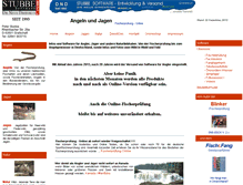 Tablet Screenshot of angeln-und-jagen.de